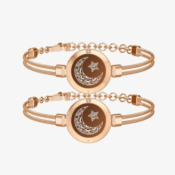 2x1 Pulseras Sol y Luna + Collar Te Amo en 100 Idiomas